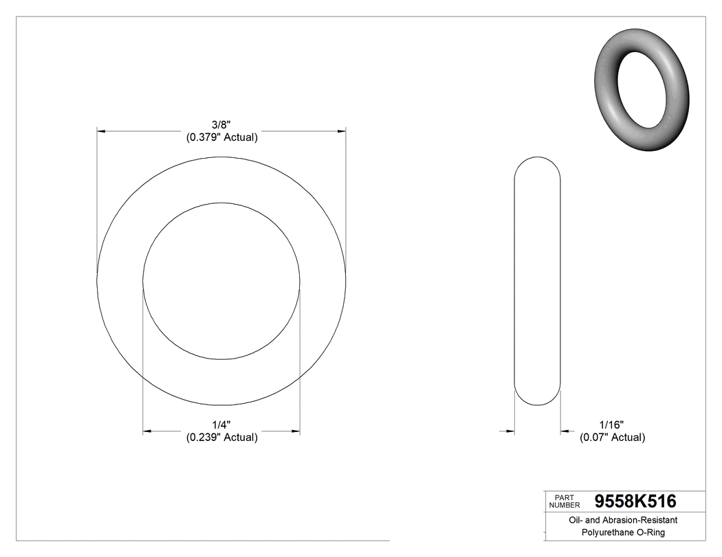 Technical drawing - 9558K516